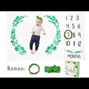 Baby Monthly Milestone Blanket